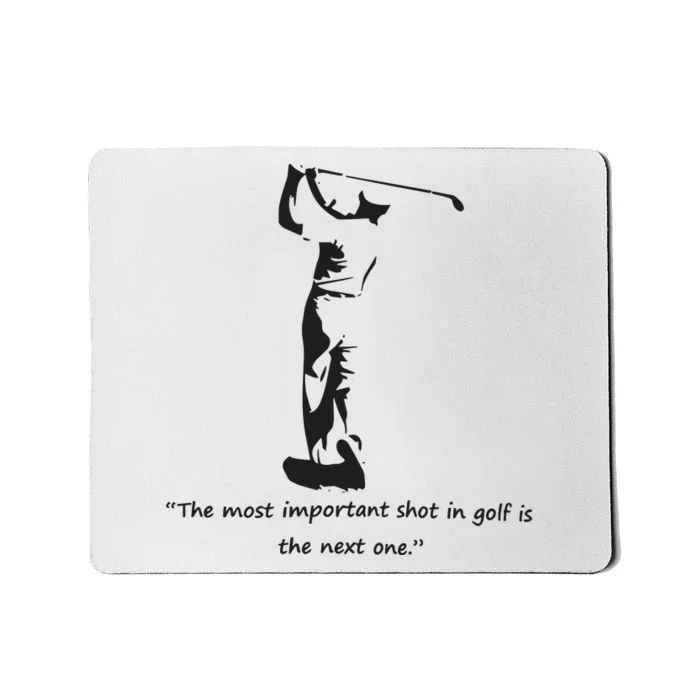 Golf Citation Essentielle De Ben Hogan Mousepad