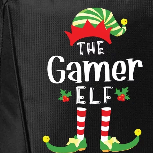 Gamer Christmas Elf Matching Pajama Xmas Party City Backpack