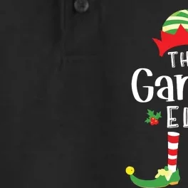 Gamer Christmas Elf Matching Pajama Xmas Party Dry Zone Grid Performance Polo