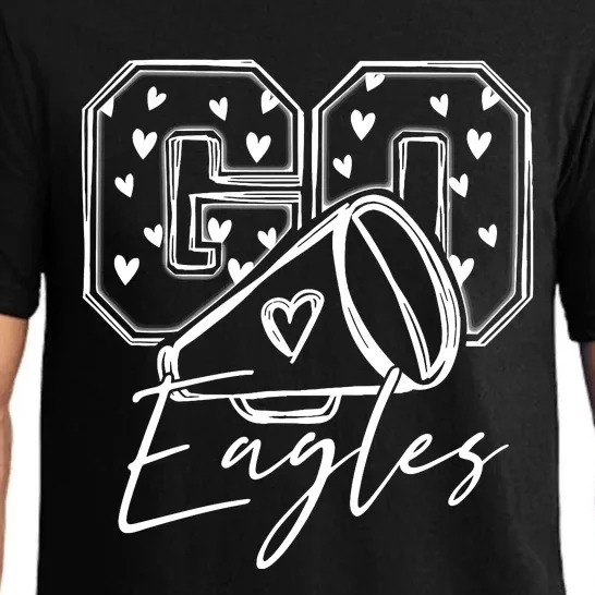 Go Cheer Eagles Design Gift For Girl Boy Pajama Set