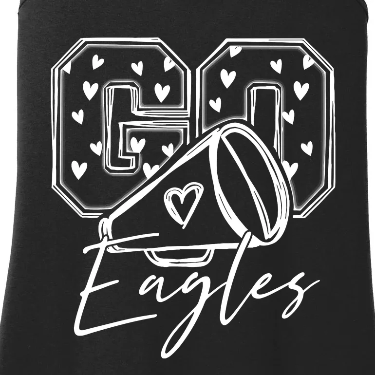 Go Cheer Eagles Design Gift For Girl Boy Ladies Essential Tank