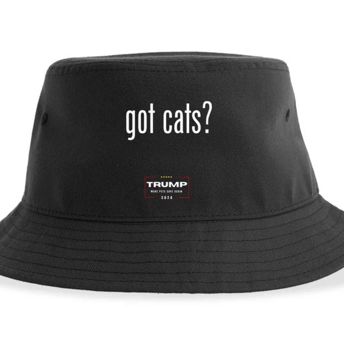 Got Cats Eating The Dogs Cats Sustainable Bucket Hat