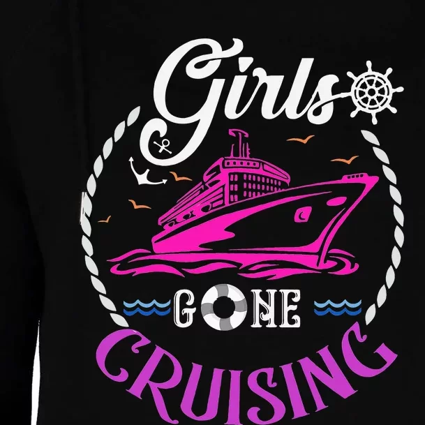 Gone Cruising for  funny Cruise Lovers Womens Funnel Neck Pullover Hood