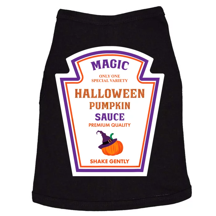 Group Condiments Funny Diy Halloween Costume Pumpkin Sauce Doggie Tank