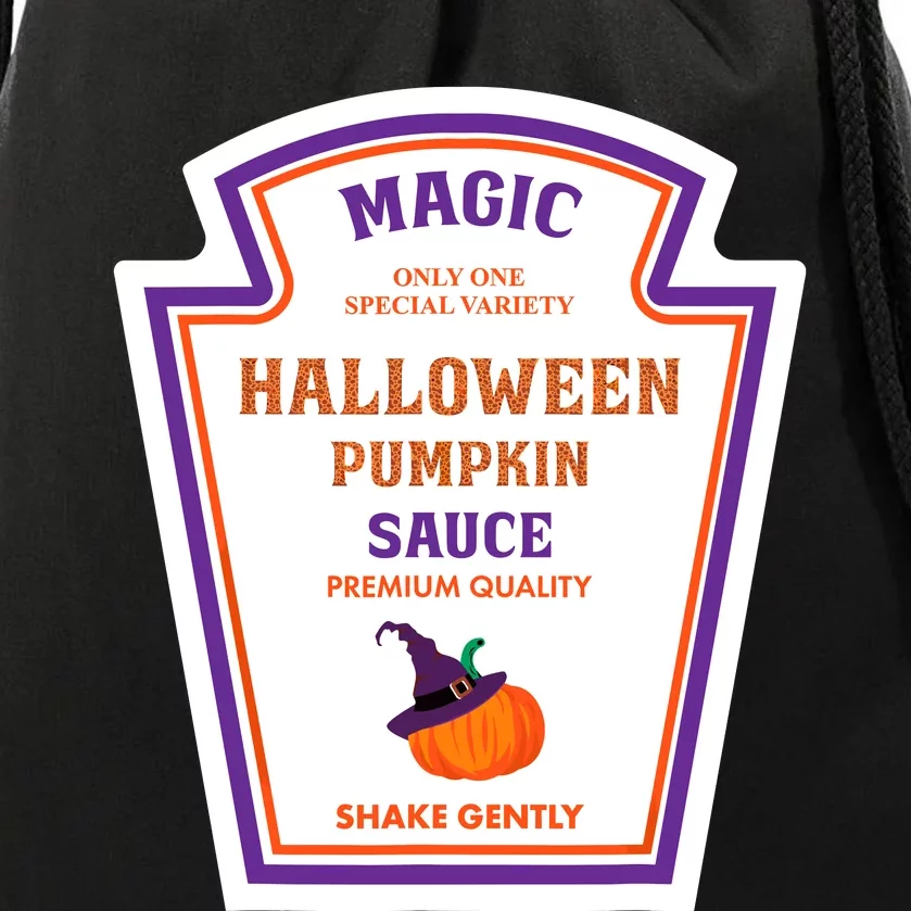 Group Condiments Funny Diy Halloween Costume Pumpkin Sauce Drawstring Bag