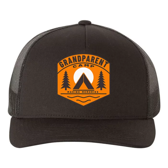 Grandparent Camp Fun Family Cousin Camping Grandchildren Yupoong Adult 5-Panel Trucker Hat