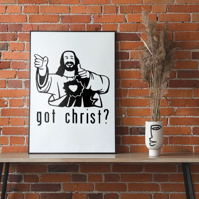 Got Christ Funny Tank Top Poster