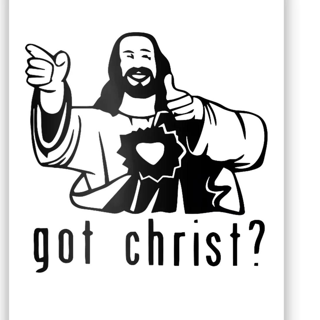 Got Christ Funny Tank Top Poster