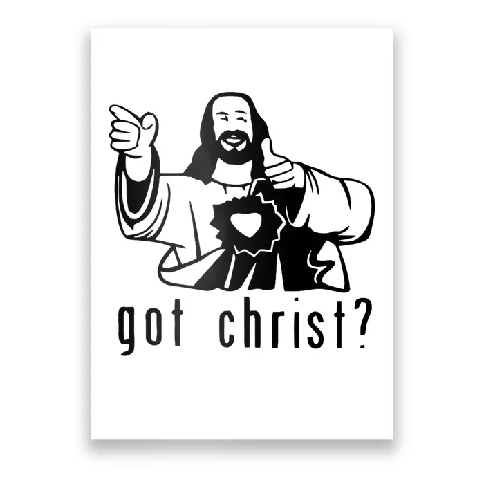 Got Christ Funny Tank Top Poster