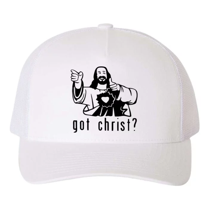 Got Christ? Funny Yupoong Adult 5-Panel Trucker Hat