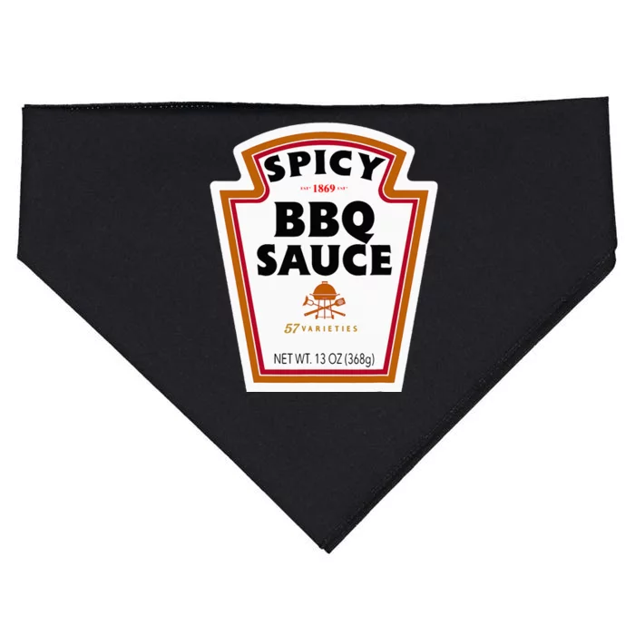 Group Condiments Funny Diy Halloween Costume Bbq Sauce USA-Made Doggie Bandana