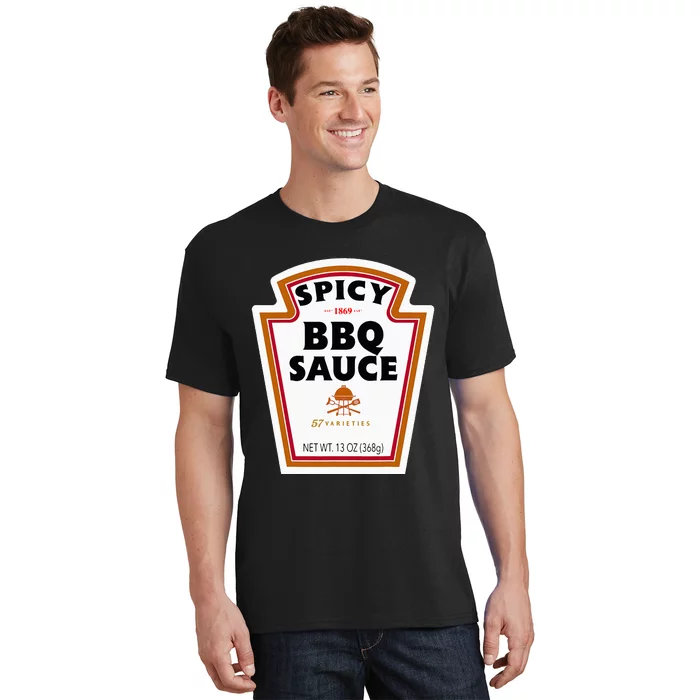 Group Condiments Funny Diy Halloween Costume Bbq Sauce T-Shirt