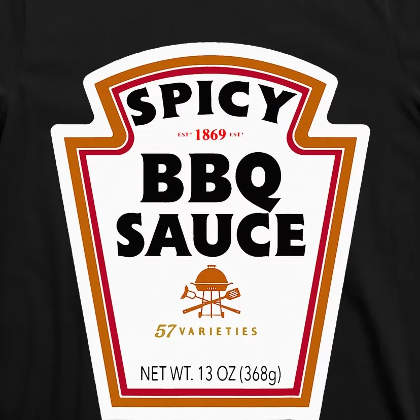 Group Condiments Funny Diy Halloween Costume Bbq Sauce T-Shirt