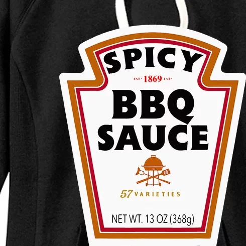 Group Condiments Funny Diy Halloween Costume Bbq Sauce Women's Fleece Hoodie