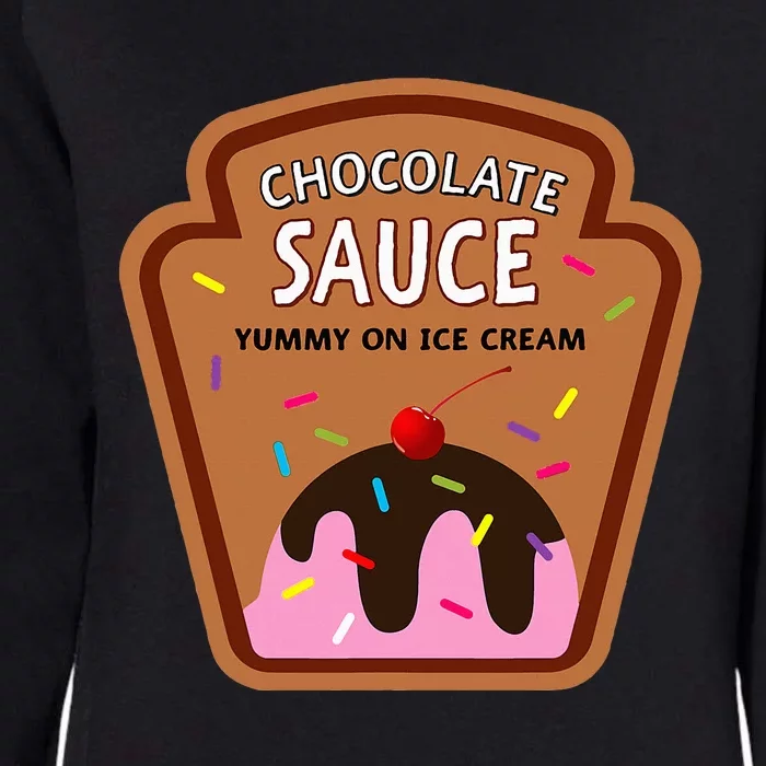 Group Condiments Funny Diy Halloween Costume Chocolate Sauce Womens California Wash Sweatshirt