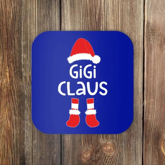 Gigi Claus Funny Gift Matching Christmas Cool Gift Funny Gift Coaster