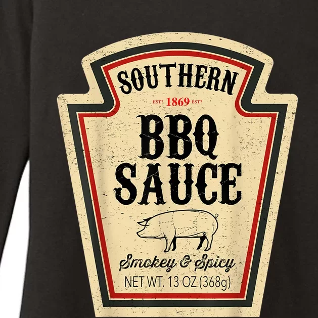 Group Condiments Funny DIY Halloween Costume Cute BBQ Sauce Womens CVC Long Sleeve Shirt