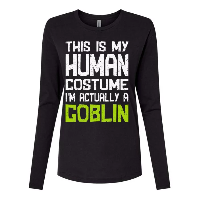 Goblin Creature Fantasy World Goblin Leprechaun Costume Womens Cotton Relaxed Long Sleeve T-Shirt