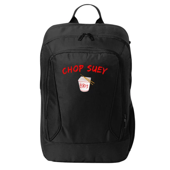 Graphic Chinese Food Chop Suey City Backpack