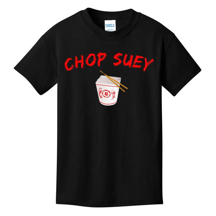 Graphic Chinese Food Apparelchop Suey Kids T-Shirt