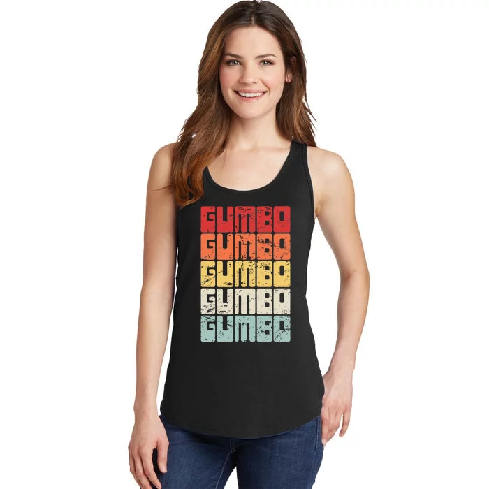 Gumbo Cajun Food Louisiana Gumbo Ladies Essential Tank