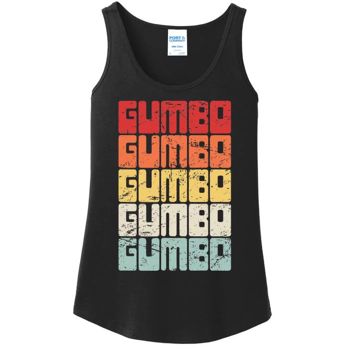 Gumbo Cajun Food Louisiana Gumbo Ladies Essential Tank