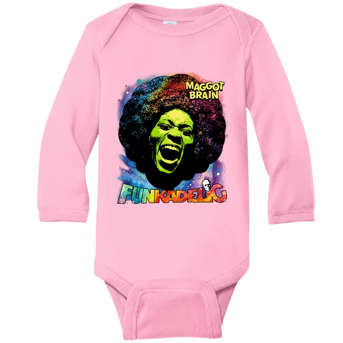 George Clinton Funky Maggot Brain Gift Baby Long Sleeve Bodysuit