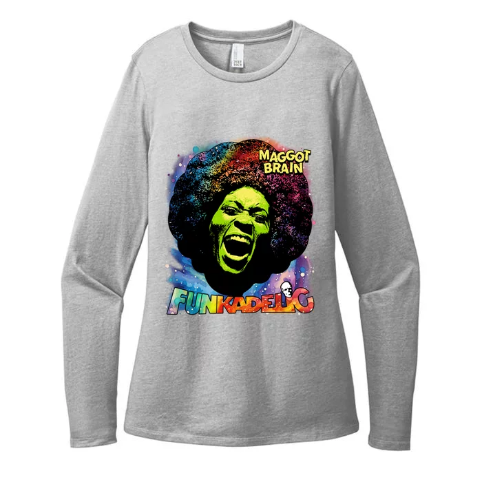 George Clinton Funky Maggot Brain Gift Womens CVC Long Sleeve Shirt