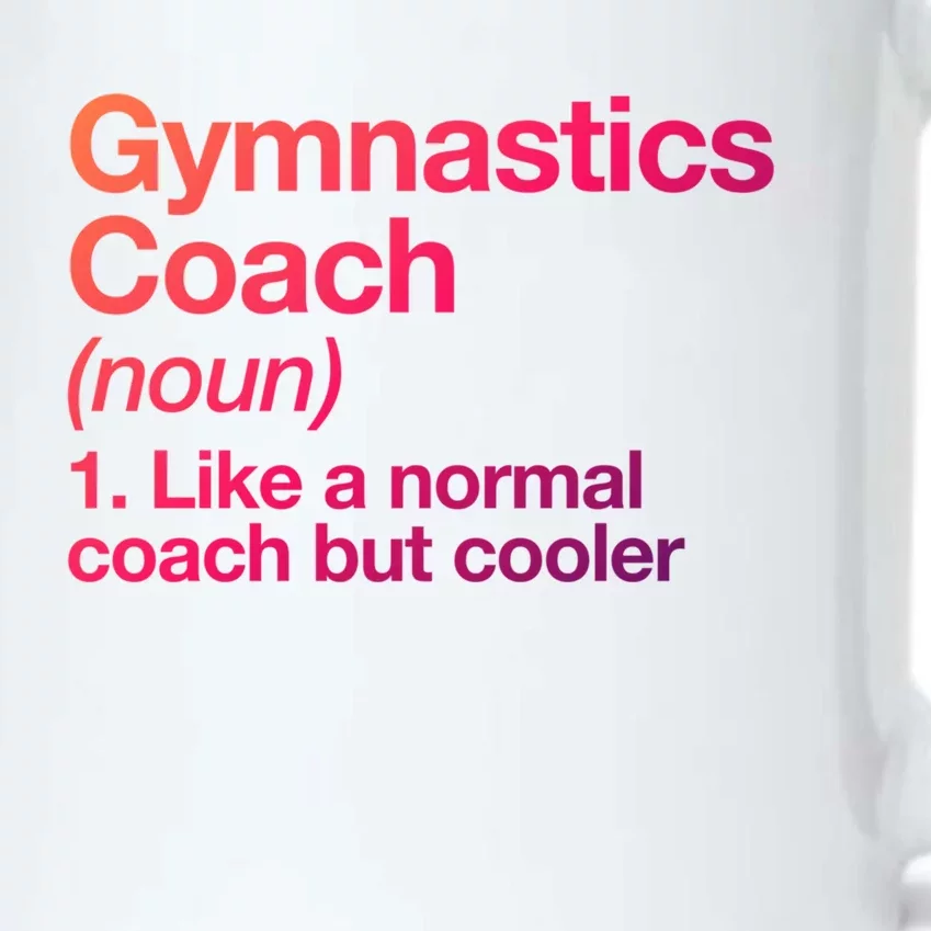 Gymnastics Coach Funny Sports Definition Trainer Instructor Cute Gift Black Color Changing Mug