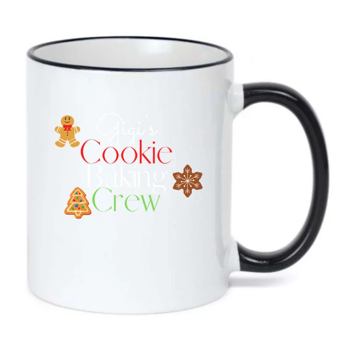 Gigi’S Christmas Family Matching Group Cookie Baking Crew Gift Black Color Changing Mug