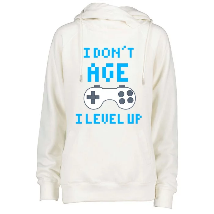 Gaming Cool Gift Womens Funnel Neck Pullover Hood