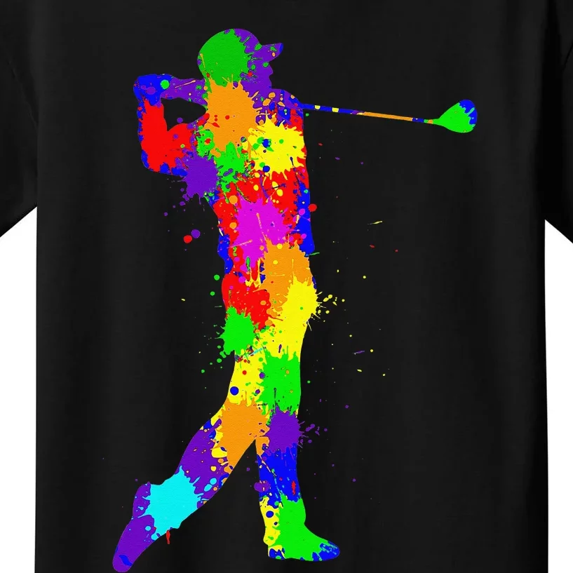 Golf Club Golfer funny player Golfing Kids T-Shirt