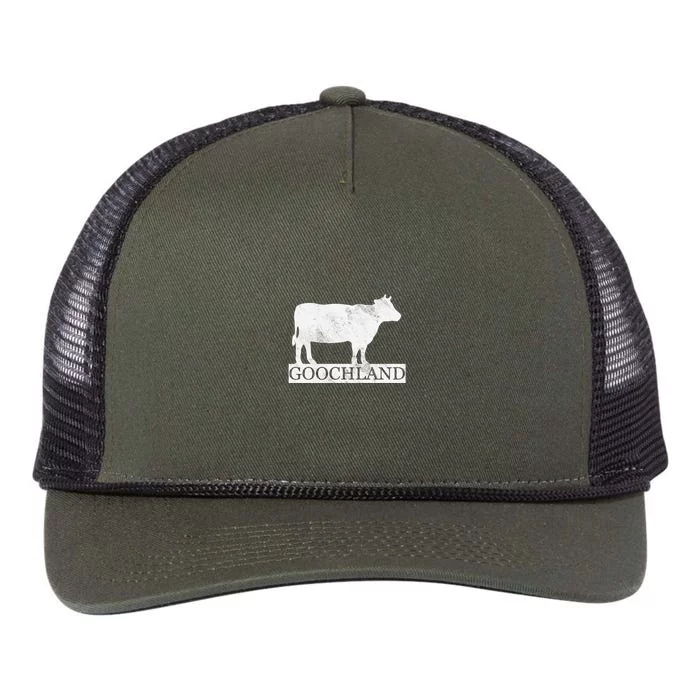 Goochland Cow Retro Rope Trucker Hat Cap