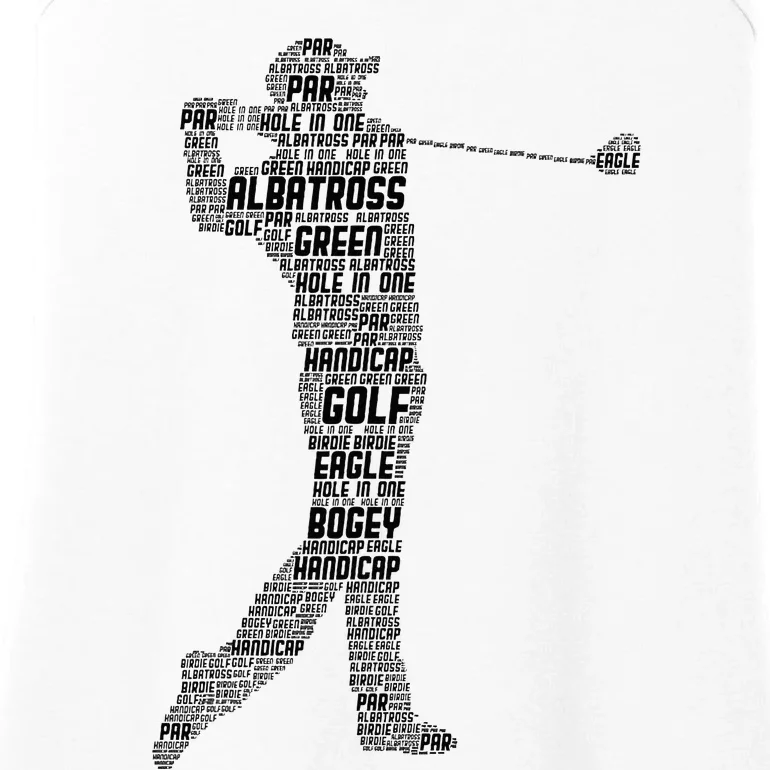 Golf Club Golfer Golfing Ladies Essential Tank