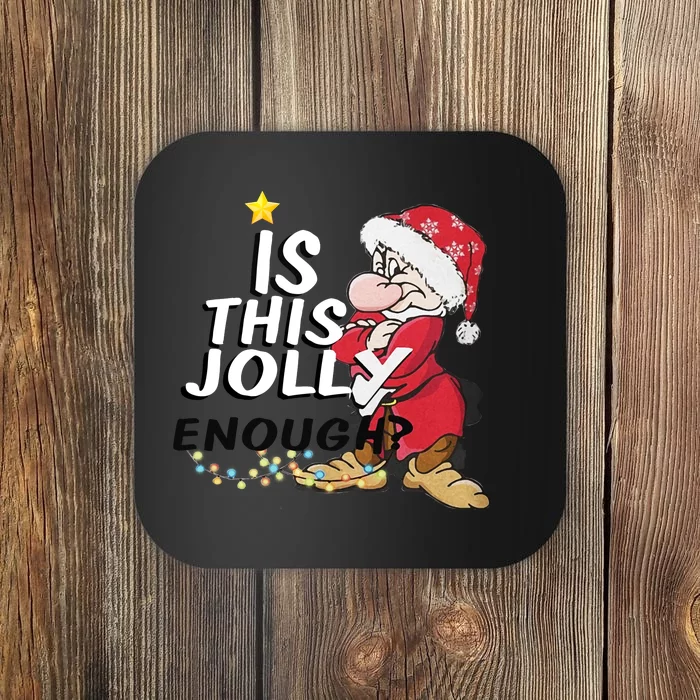 Grumpy Christmas Coaster