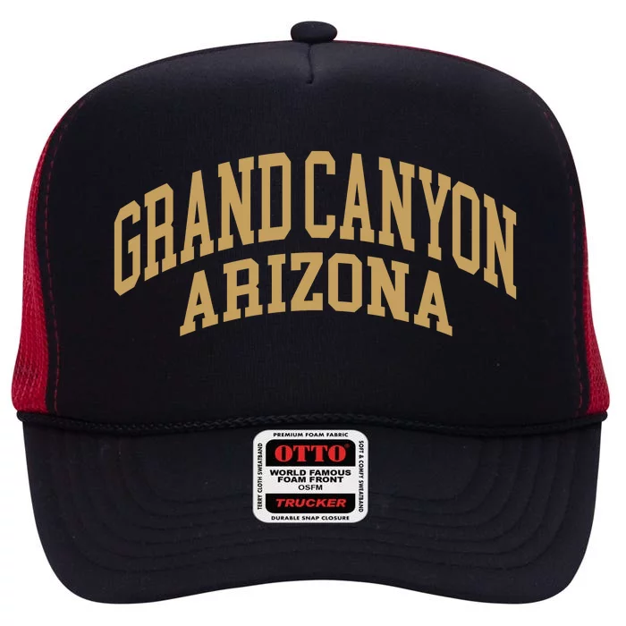 Grand Canyon High Crown Mesh Trucker Hat