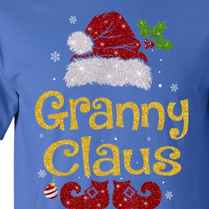 Granny Claus Gift Christmas Pajama Family Matching Xmas Meaningful Gift Tall T-Shirt