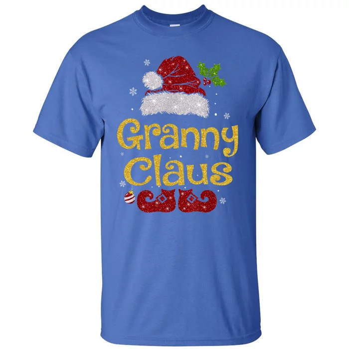 Granny Claus Gift Christmas Pajama Family Matching Xmas Meaningful Gift Tall T-Shirt