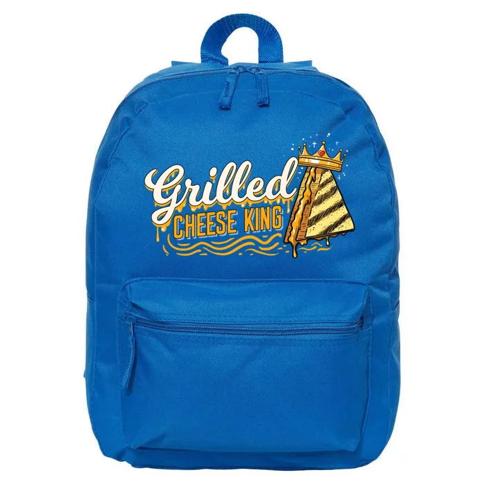 Grilled Cheese Gift Grilled Cheese King Gift 16 in Basic Backpack