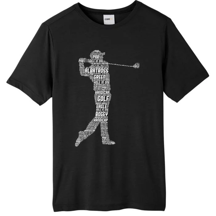 Golf Club Golfer Golfing ChromaSoft Performance T-Shirt