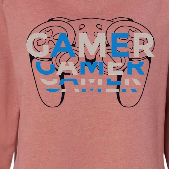 Gamer Controller Gaming Controller For Gamers Womens California Wash Sweatshirt