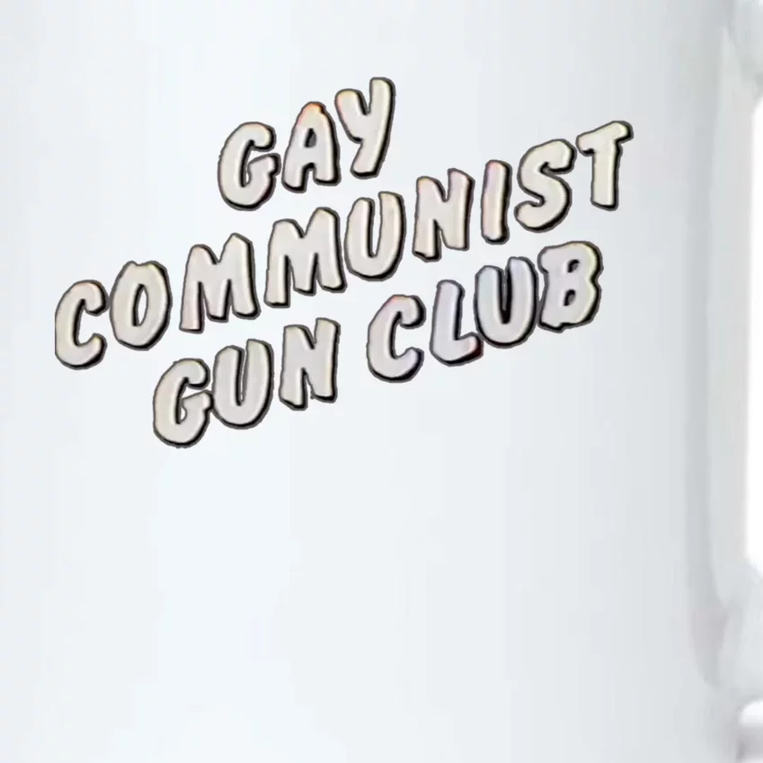 Gay Communist Gun Club Black Color Changing Mug