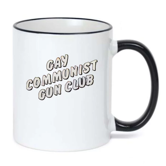 Gay Communist Gun Club Black Color Changing Mug