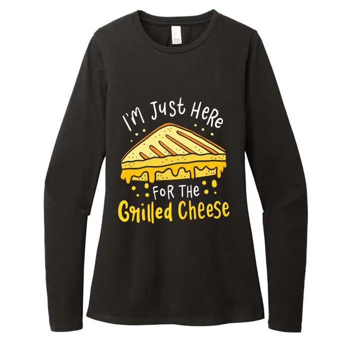 Grilled Cheese Womens CVC Long Sleeve Shirt