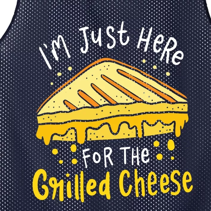 Grilled Cheese Mesh Reversible Basketball Jersey Tank