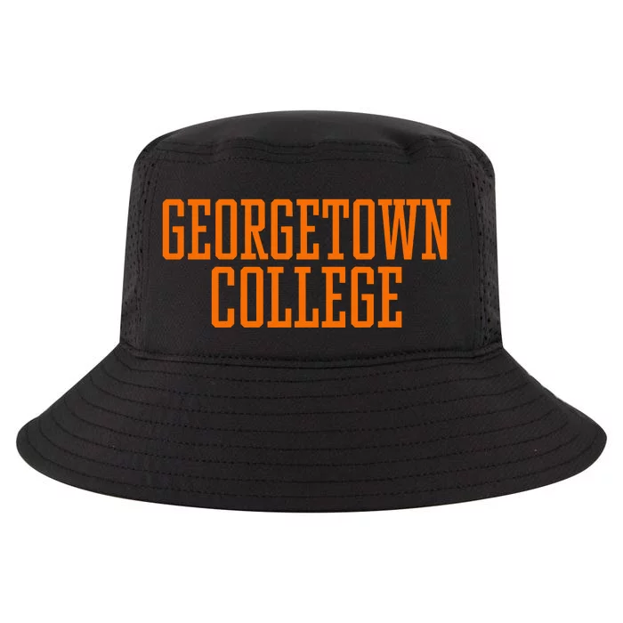 Georgetown College Cool Comfort Performance Bucket Hat