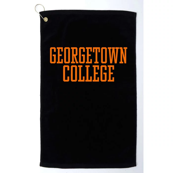 Georgetown College Platinum Collection Golf Towel