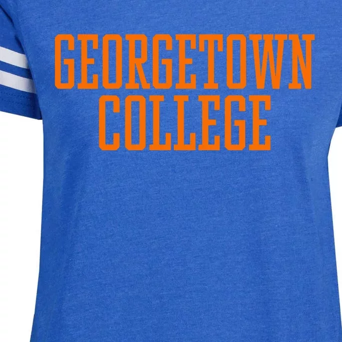 Georgetown College Enza Ladies Jersey Football T-Shirt