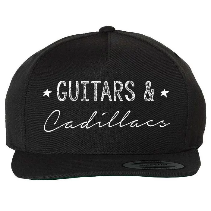 Guitars & Cadillacs Wool Snapback Cap