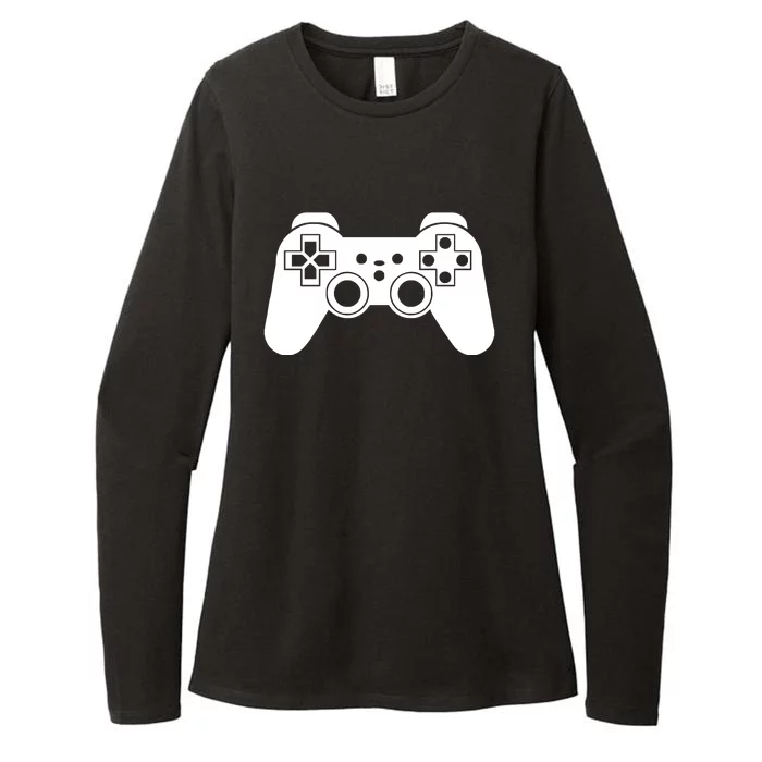 Game Controller Womens CVC Long Sleeve Shirt